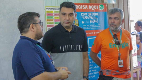 Samir Bestene participa de ação da Energisa na Transacreana que beneficiou mais de 200 famílias; pedido foi feito pelo parlamentar