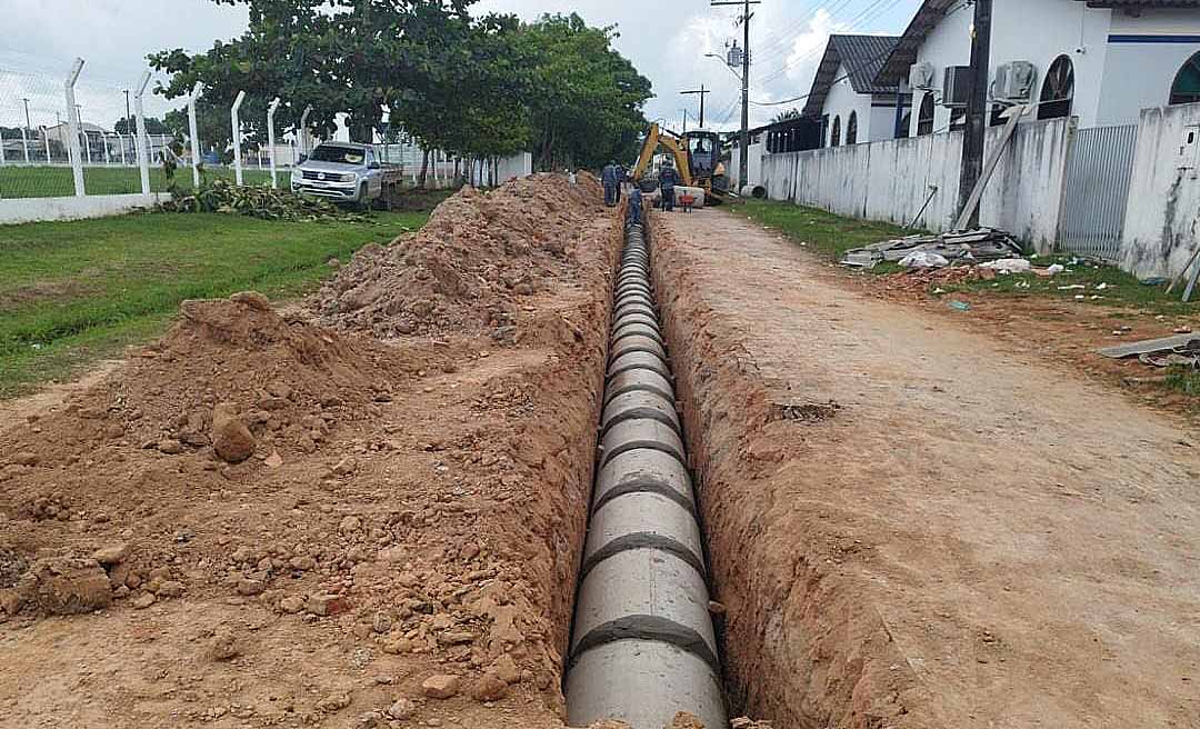 Governo do Acre inicia obras de pavimentação da Rua Pedro Alexandrino, em Feijó