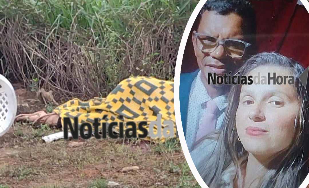 Pastor foragido da Justiça mata esposa a facadas na frente do filho autista; crime aconteceu no interior do Acre
