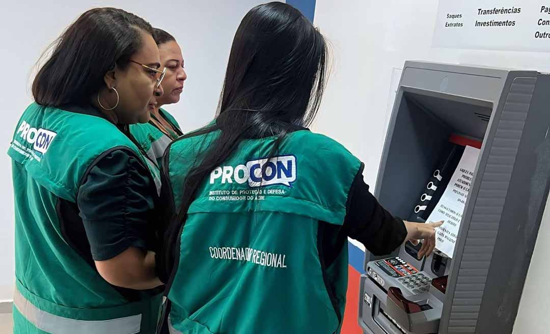 Procon notifica instituição bancária de Tarauacá por falha na prestação de serviços eletrônicos