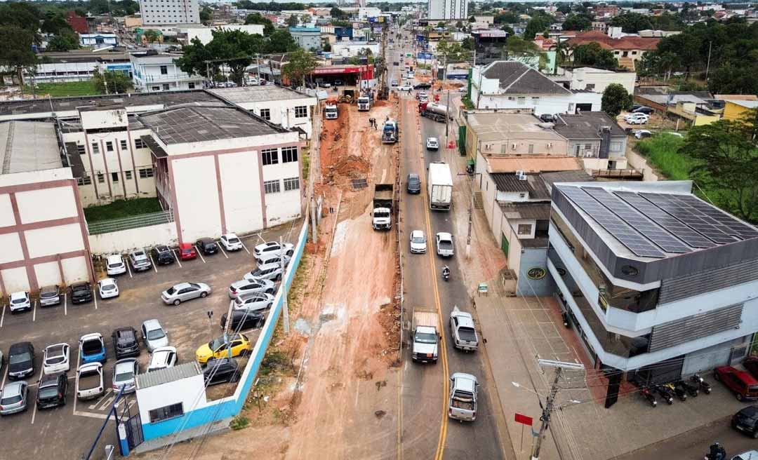 Trecho entre as avenidas Ceará, Getúlio Vargas e rua Ipase será totalmente interditado no fim de semana por causa das obras de viaduto, avisa governo