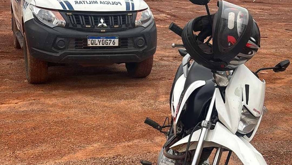 PM prende homem que divulgava imagens e tentava vender moto roubada de secretaria do Estado