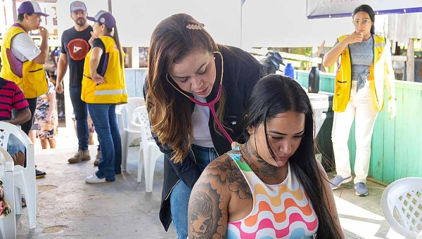 Michelle Melo leva serviços gratuitos ao Bairro da Paz com mais uma edição do Gabinete Itinerante Gente Cuidando de Gente