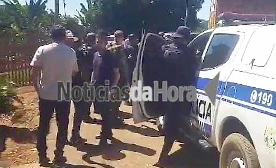 Homem é preso em área de mata após assassinar ex-esposa a facadas em Senador Guiomard;