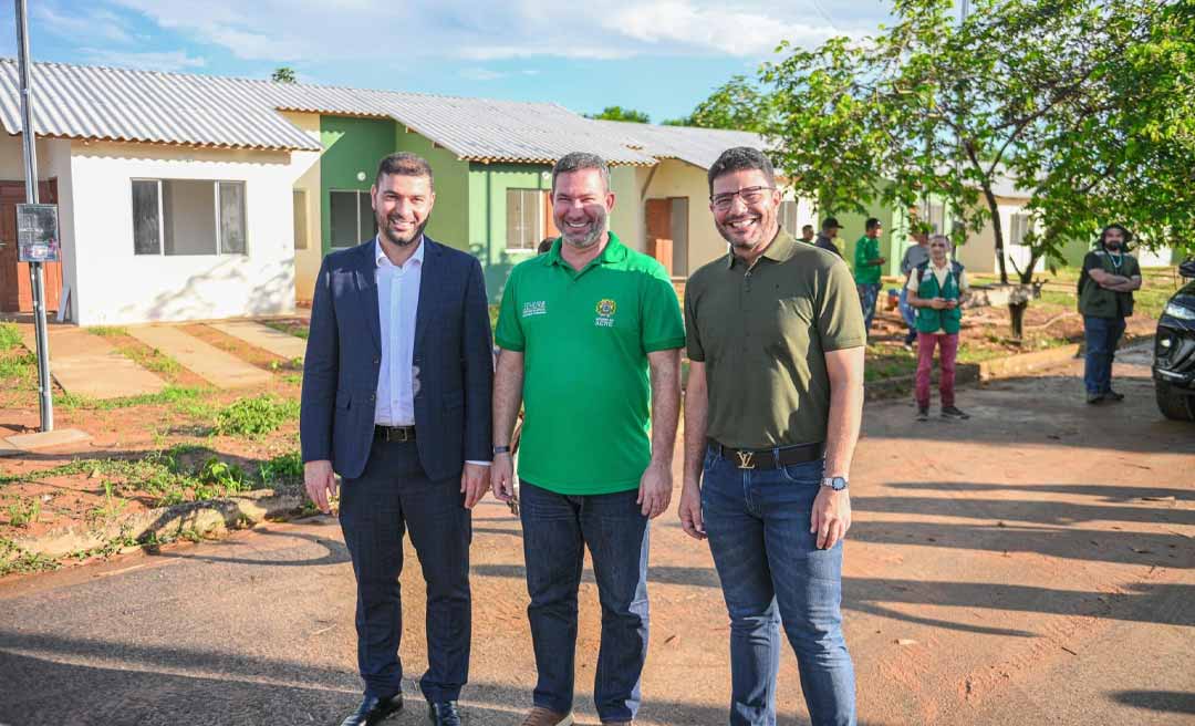 Gladson Camelí pretende entregar até novembro 633 casas populares no Cidade do Povo