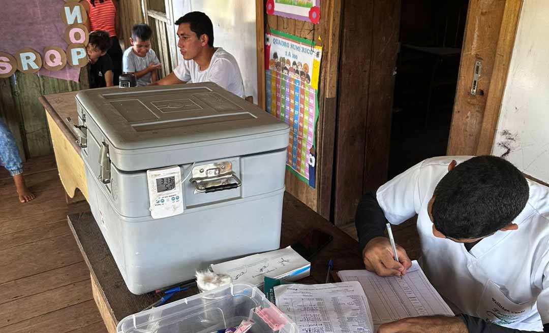 Prefeitura de Assis Brasil leva ação de vacinação e orientações do Bolsa Família à Comunidade Natal