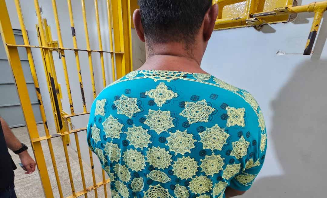 Em Rio Branco, polícia prende homem acusado de estruprar três nestas que frequentavam sua casa