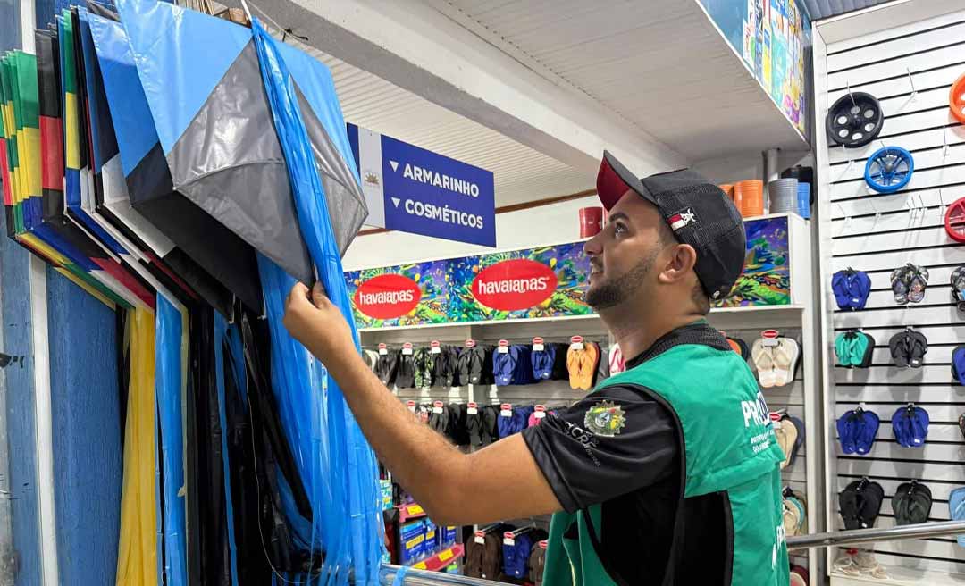 Procon de Cruzeiro do Sul realiza operação contra comercialização de linhas cortantes