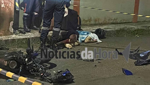 Jovem morre após colidir contra poste no bairro Cadeia Velha; vítima trabalhava como entregador