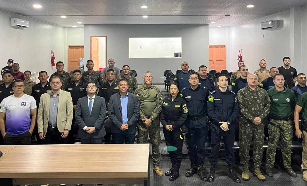 Prefeito Jerry Correia participa da abertura do Curso Operacional Integrado de Segurança Pública em Assis Brasil