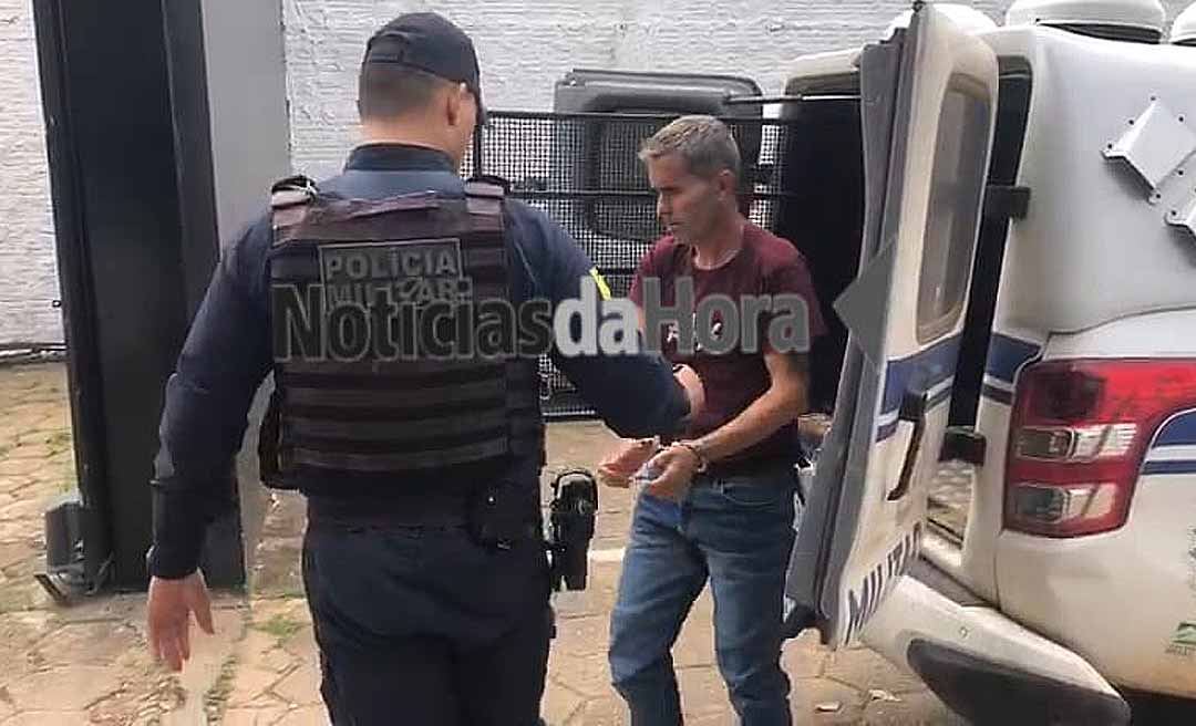 Condenado a 97 anos por assalto e homicídio se entrega à Polícia Militar no batalhão do bairro 15, Segundo Distrito de Rio Branco