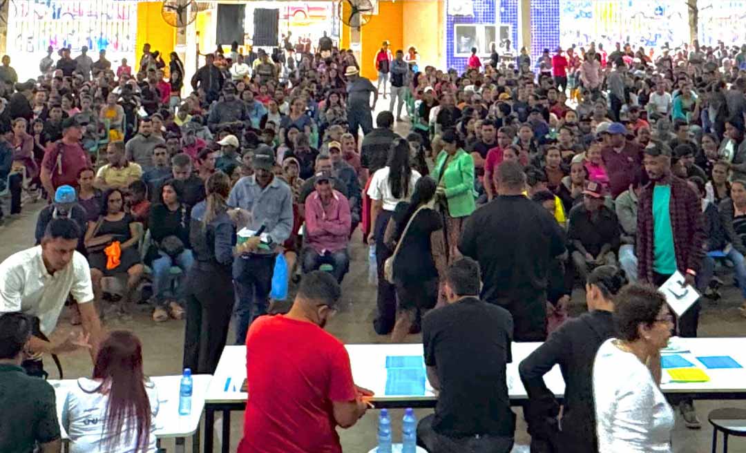 Justiça Itinerante mobiliza multidão e garante cidadania para a população de Boca do Acre