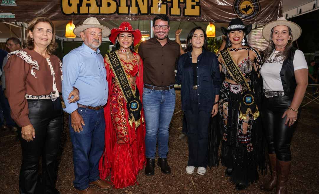 Junto com Mailza, Gladson prestigia abertura da ExpoBujari e reforça apoio ao turismo e ao agronegócio 