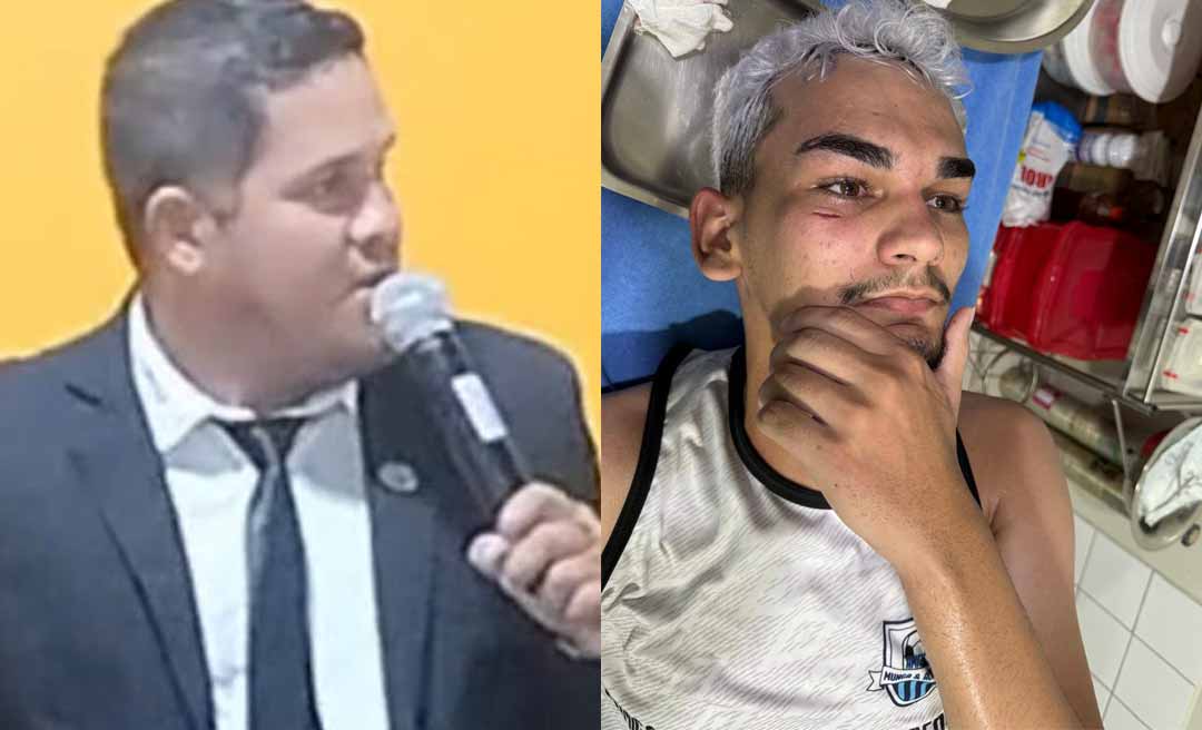 Vereador bolsonarista de Santa Rosa do Purus desfere soco no rosto de jovem e o chama de “filho da puta”