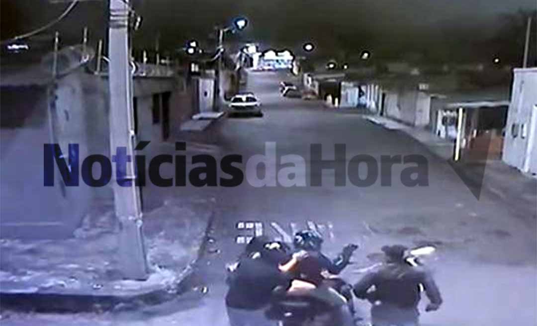 Cidade entregue à violência: Câmeras flagram ação de quarteto criminoso em Rio Branco: “A gente não pode mais andar tranquilo”