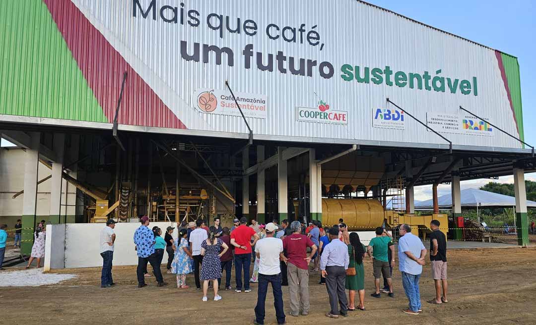 Sistema OCB e ABDI promovem visita técnica à Coopercafé e inauguração da Indústria do Café do Juruá em Mâncio Lima
