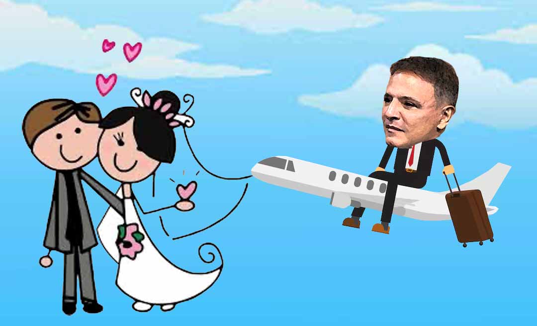 Senador "acreano" realiza casamento do filho longe do Acre em terra de praias bonitas e mão de obra farta