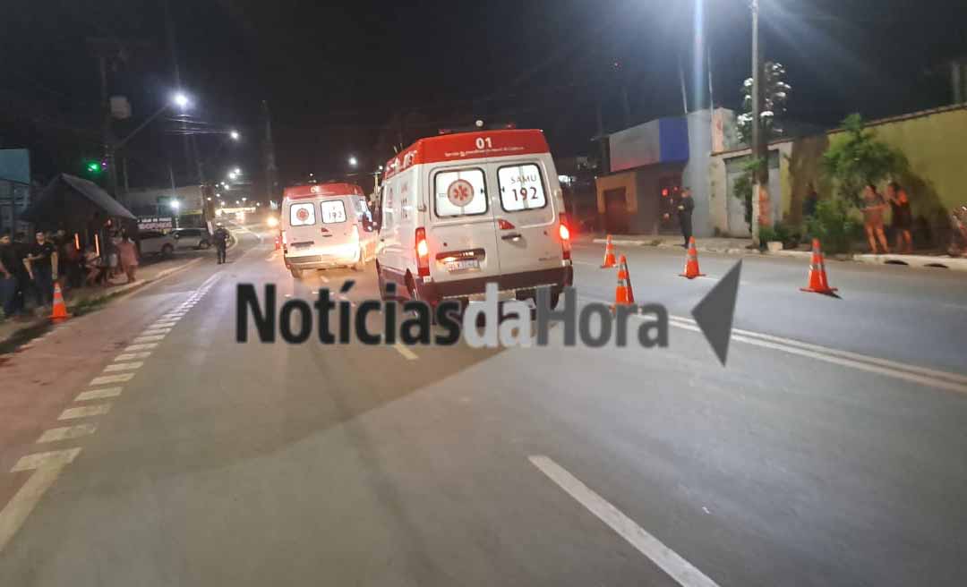 Idosa de 79 anos morre após ser atropelada por motocicleta Avenida Antônio da Rocha Viana; vítima sofreu traumatismo craniano