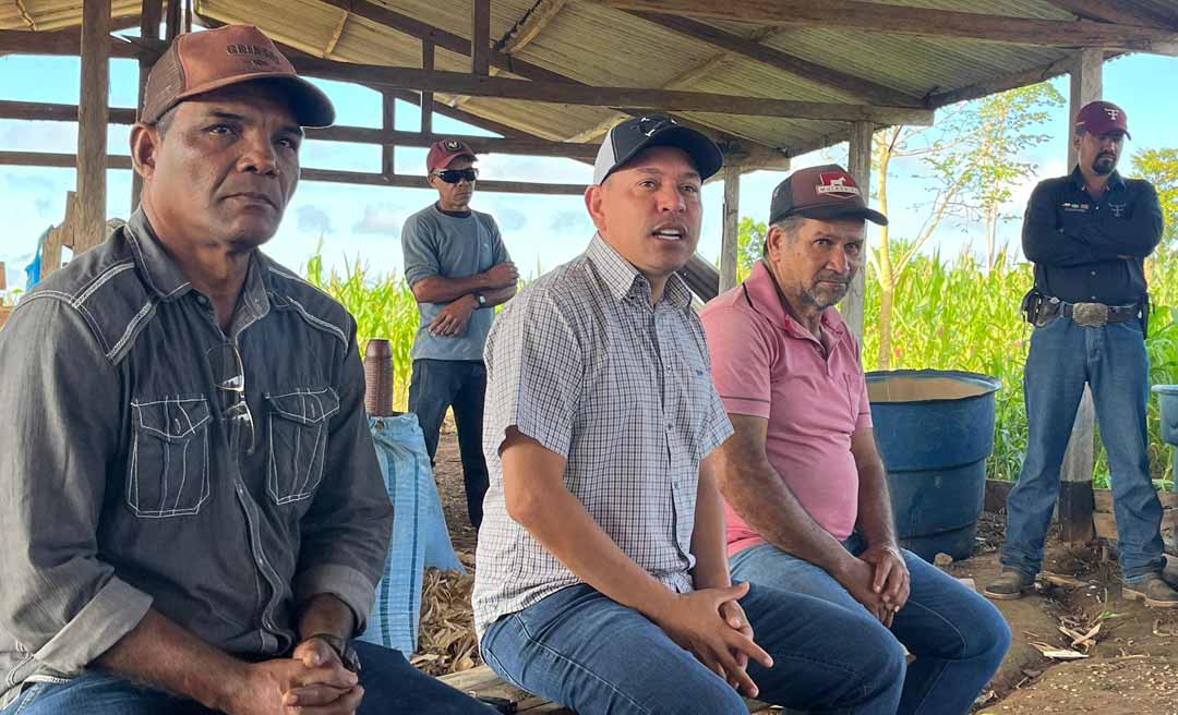 Prefeito Jerry Correia visita comunidade rural no km 13 e reforça compromissos com a comunidade