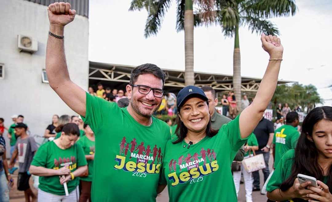 Com lei sancionada por Mailza, Marcha para Jesus passa a ser patrimônio cultural imaterial do Acre