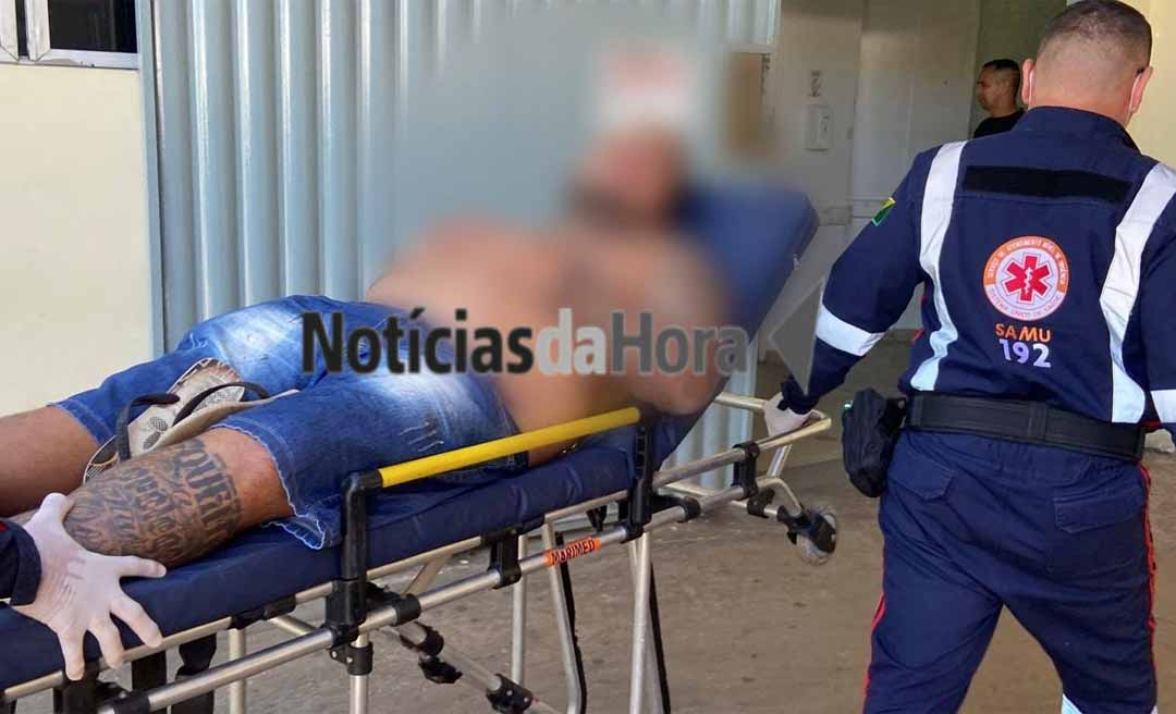Discussão por ciúmes termina com homem esfaqueado em apartamento no 2° Distrito de Rio Branco