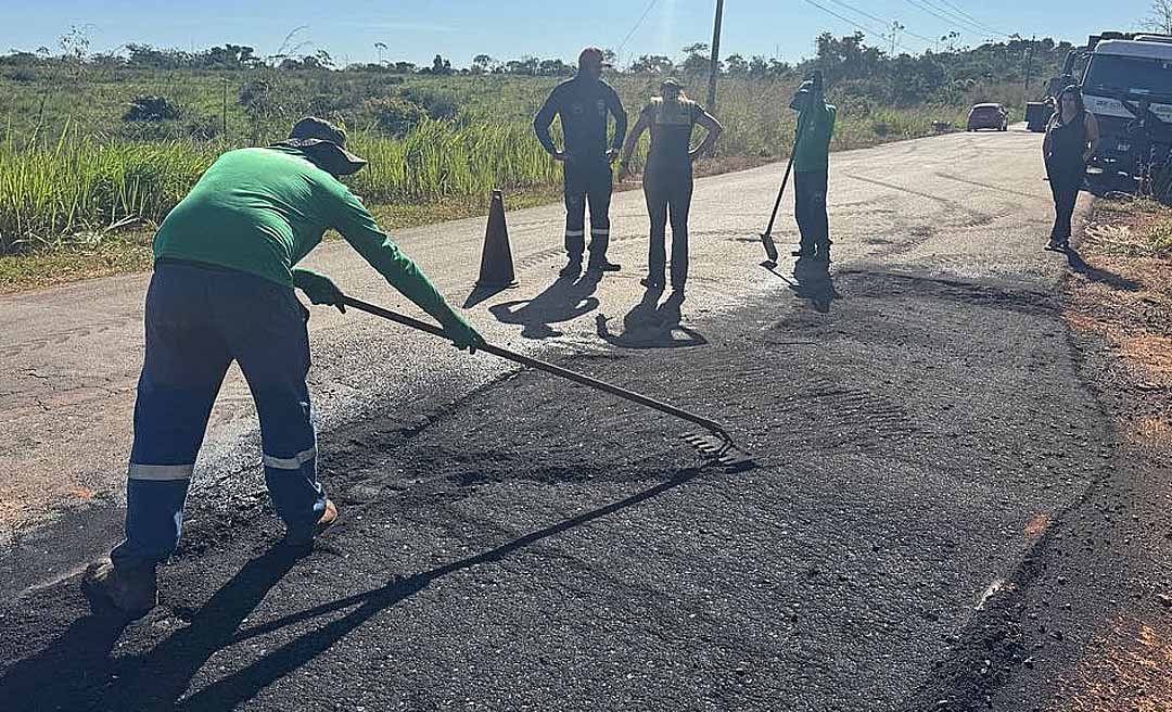 Com Operação Verão 2025, Deracre abre 3 novas frentes de serviço para manutenção na AC-40