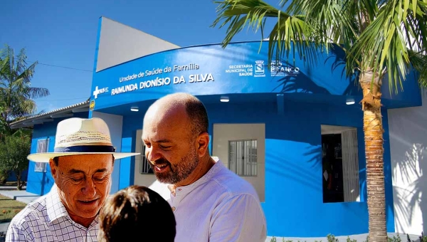 Prefeitura de Rio Branco entrega 39ª UBS revitalizada com recursos próprios: “O nosso compromisso com a Saúde continua o mesmo”