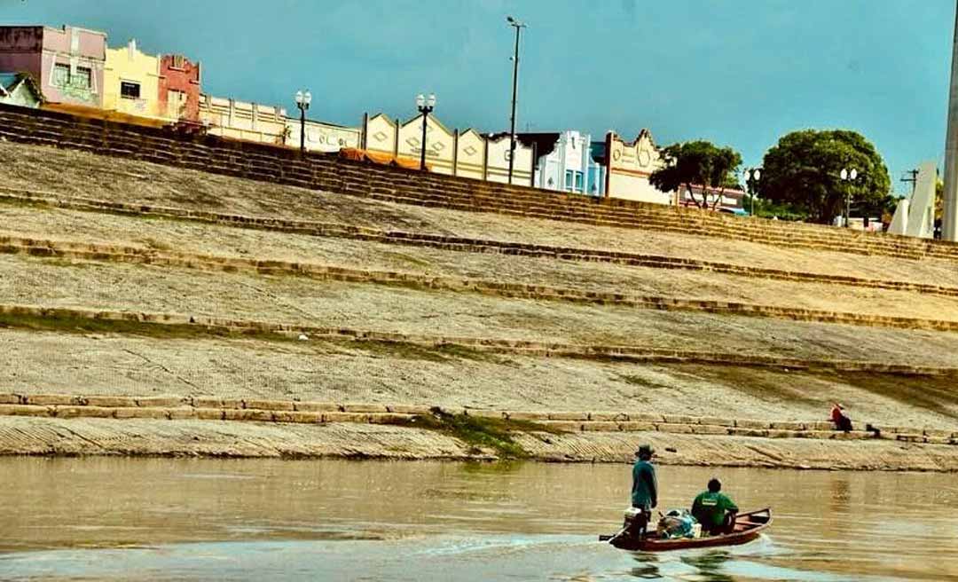 Crise hídrica se agrava: Rio Acre atinge 1,94 metro na Capital e Defesa Civil inicia plano de emergência