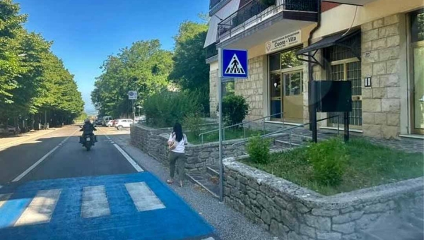 Prefeito Bocalom compara faixas de pedestres de Rio Branco às de San Marino, na Europa: “Identidade visual marcante"