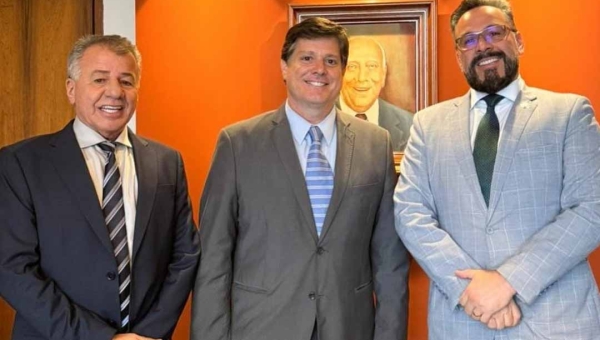 Em Brasília, Alan Rick é recebido pelo presidente nacional do MDB e fala em alinhamento e diálogo “sobre os rumos do Acre”