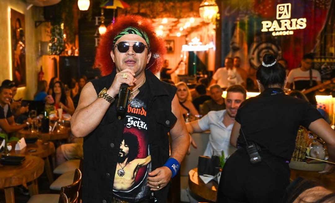 Wanderley Andrade, ‘o traficante do amor’, se apresenta hoje no Paris Garden