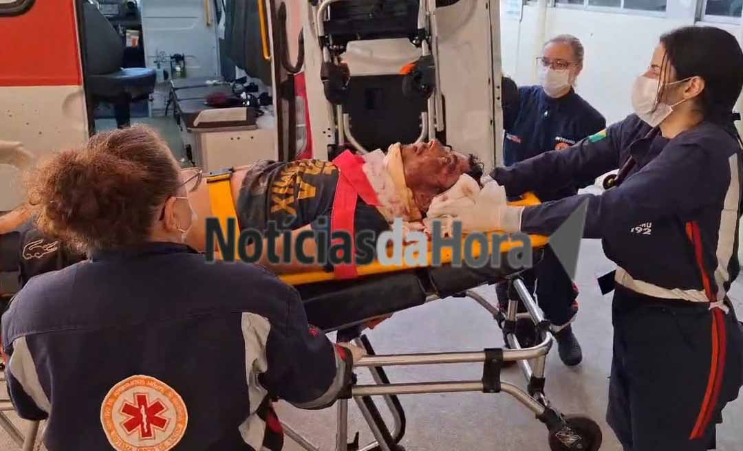 Homem em situação de rua é brutalmente agredido por membros de facção no bairro Vitória, em Rio Branco