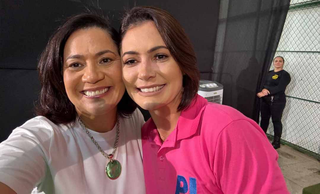 Encontro de Michele Bolsonaro com Mailza em Rio Branco fortalece a força da mulher na política