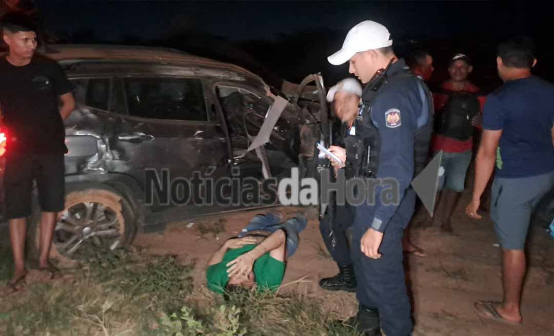 Motoboy fica em estado gravíssimo após ser atingido por veículo em alta velocidade conduzido por acadêmico de Medicina