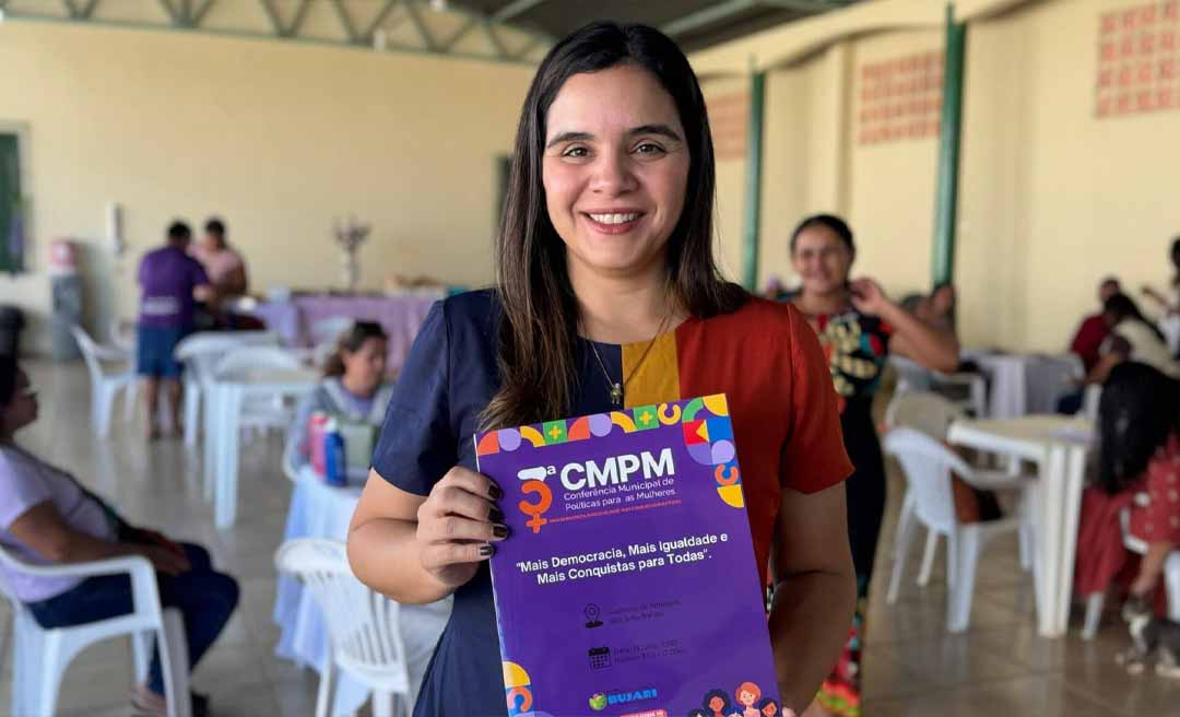 Semulher realiza etapa municipal da 5ª Conferência Estadual de Políticas para as Mulheres em Bujari