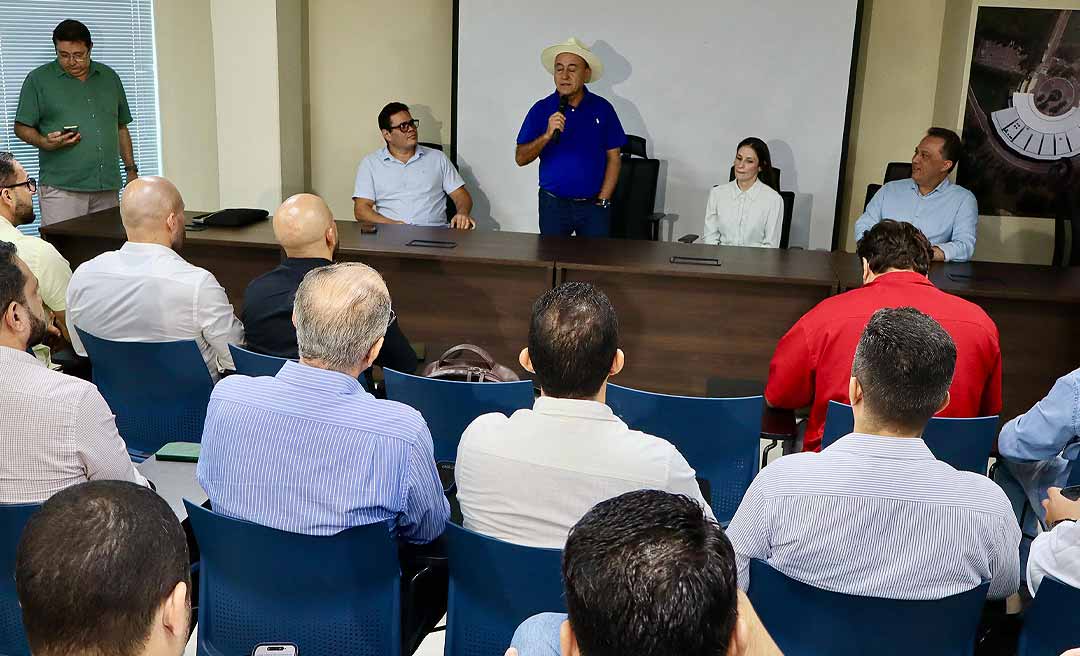 Prefeito Bocalom se reúne com setor imobiliário para discutir combate às queimadas urbanas na Capital: “Socorro, em nome da população de Rio Branco”