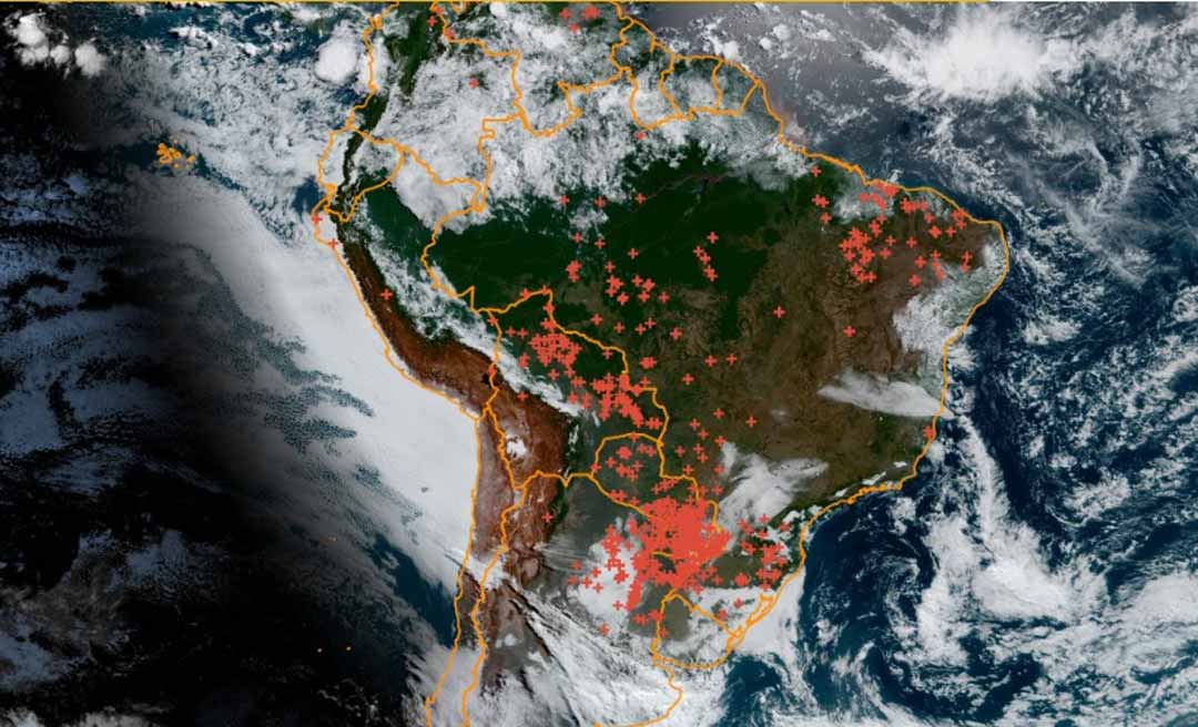 Acre registra mais focos de calor em julho que Amazonas e Rondônia, mostra INPE