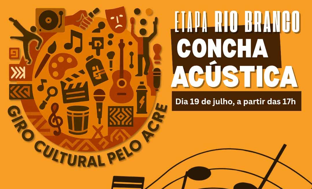 Cultura, arte e sustentabilidade marcam estreia do Giro Cultural em Rio Branco