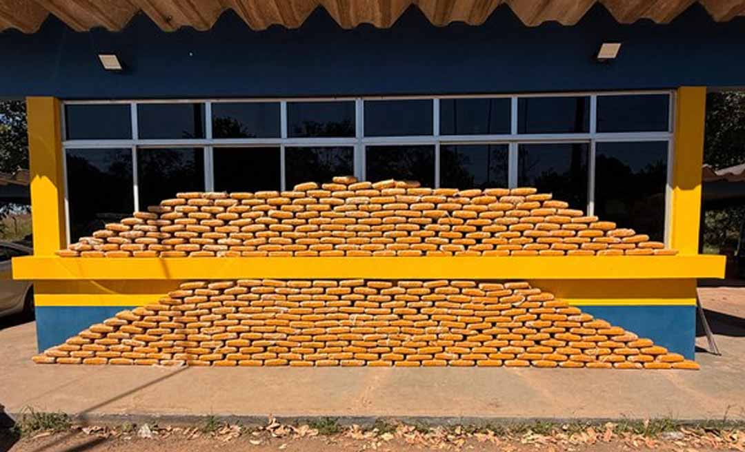 PRF apreende quase meia tonelada de skunk no Acre, a maior apreensão já registrada pela instituição no estado