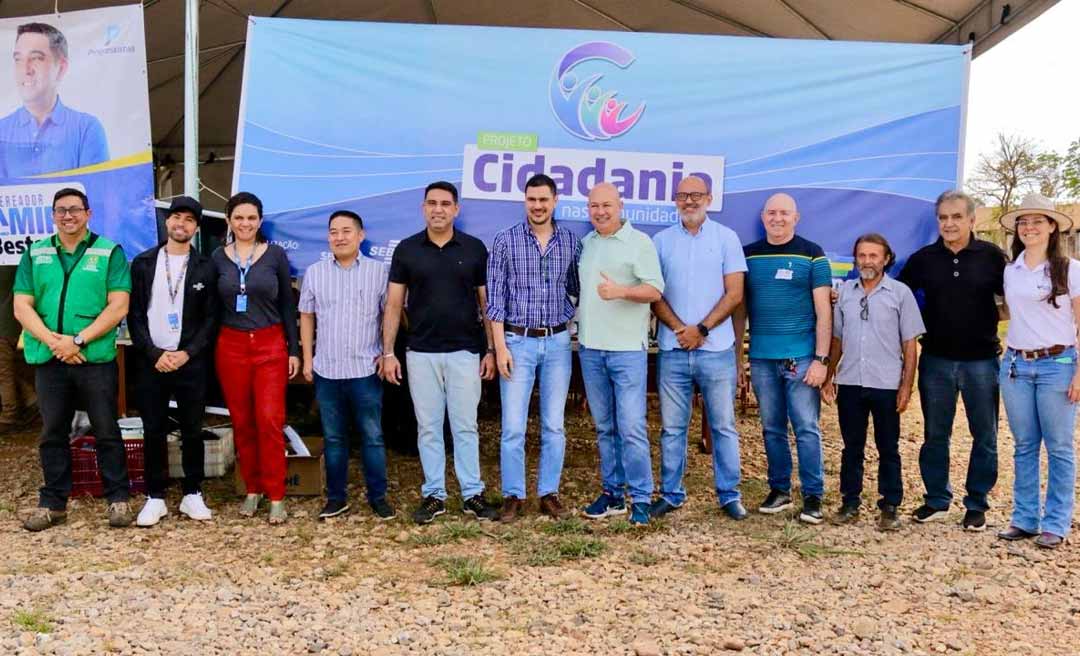 Vereador Samir Bestene participa do projeto “Cidadania nas Comunidades” e destaca importância de levar serviços públicos à zona rural: “Cidadania na prática”