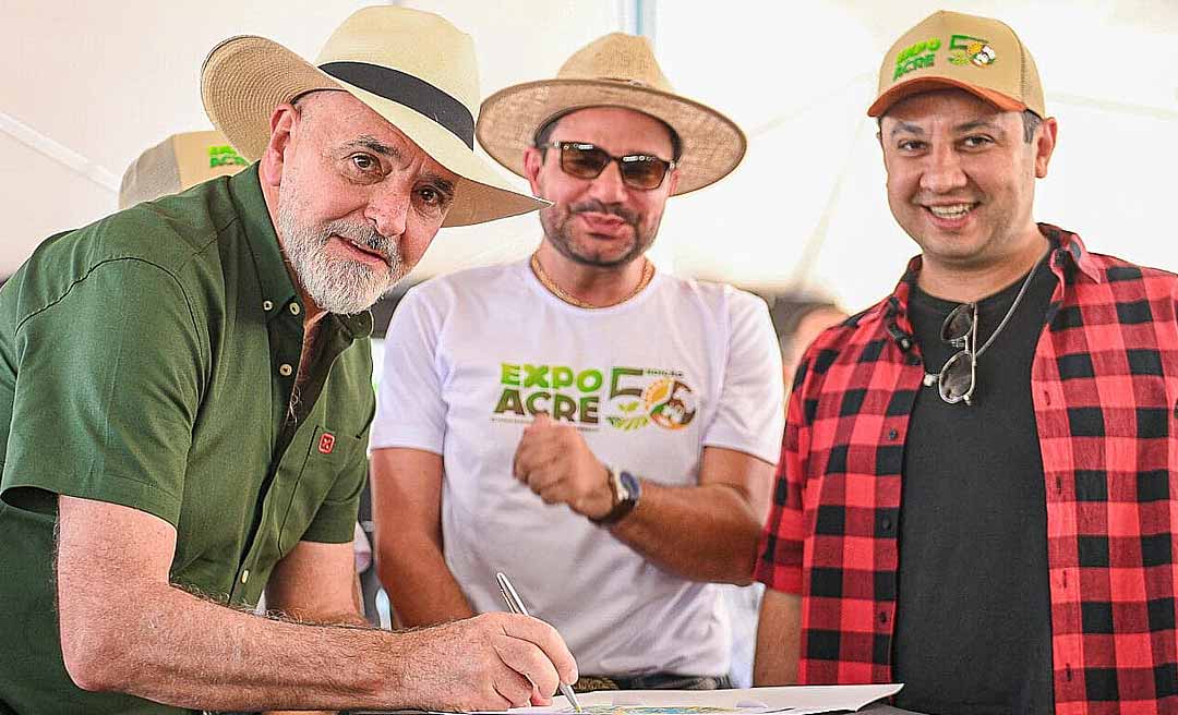 Gladson lança Expoacre especial 50 anos projetando meio bilhão em negócios e público recorde em shows nacionais