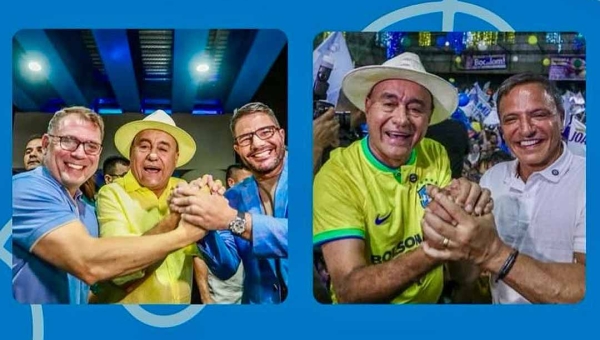 Embalado por música de Roberto Carlos, Bocalom parabeniza Gladson, Márcio Bittar e Alysson Bestene pelo Dia do Amigo