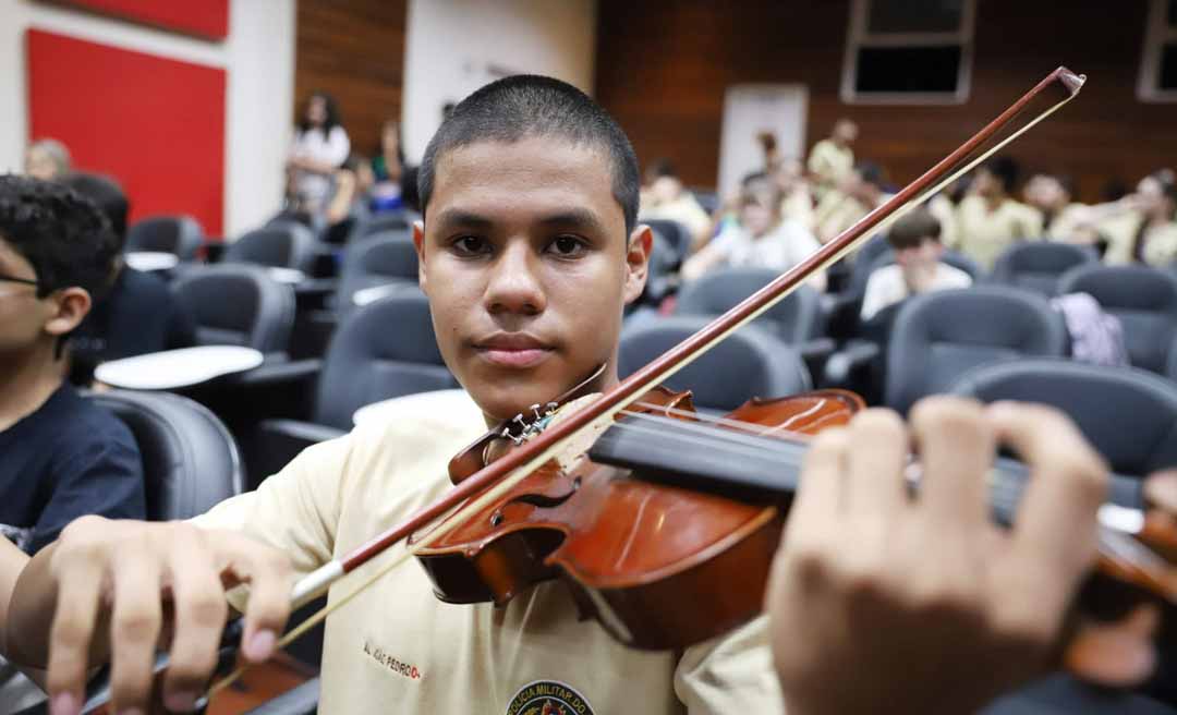 Governo abre inscrições para 100 vagas remanescentes na Escola de Música do Acre