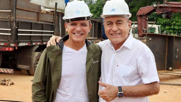 ”Meu foco é ser o melhor prefeito que Rio Branco já teve”, diz Bocalom ao negar que estaria fazendo campanha política no interior do Acre ao lado de Bittar