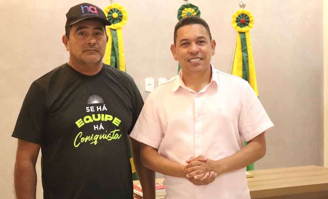 Prefeito Jerry Correia recebe organizador do Leilão em prol do Hospital de Amor e reforça apoio à causa