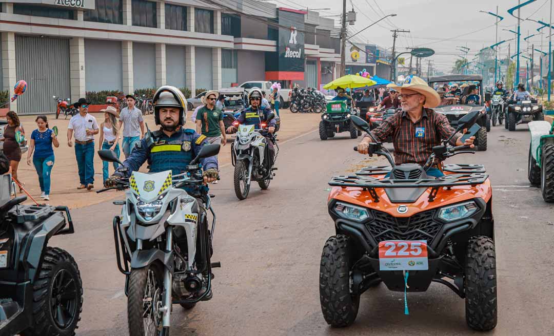 Circulação de veículos no 2º Distrito terá tráfego especial durante a Cavalgada da Expoacre