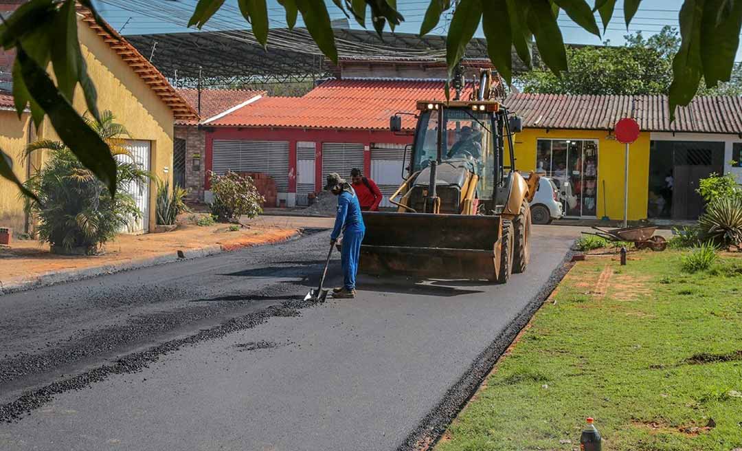 Prefeitura da Capital prorroga contrato de R$ 15,1 milhões para serviços do programa Asfalta Rio Branco