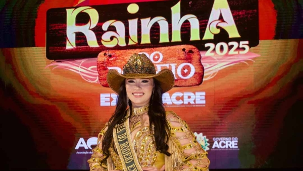 Camila Assunção é eleita Rainha do Rodeio da Expoacre 2025: Estou muito feliz e honrada em representar essa festa tão importante para o nosso Estado”