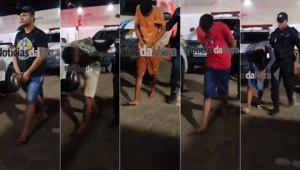 Polícia Militar prende quadrilha que aterrorizava moradores fazendo ‘arrastões’ no Segundo Distrito de Rio Branco