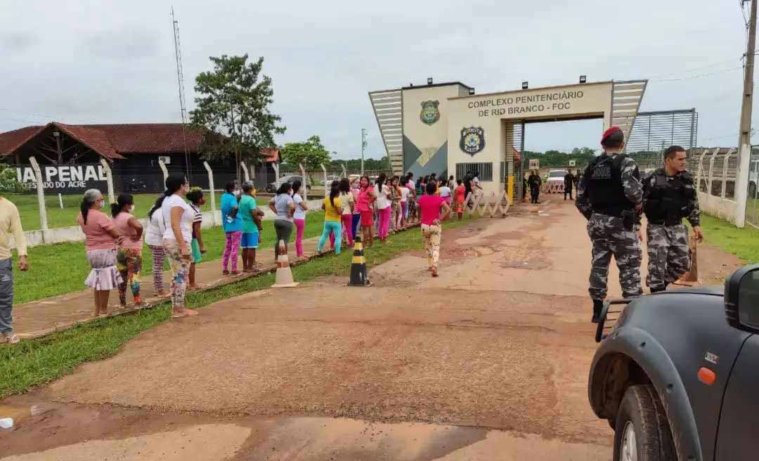 GPOE intercepta arremesso de drogas e celulares em presídio de Rio Branco; Dois suspeitos foram presos em flagrante
